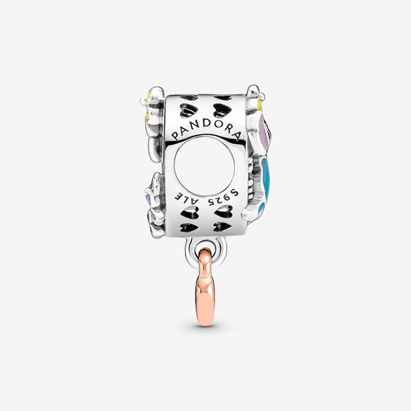 Pandora ékszer Disney Lilo és Stich Ohana ezüst charm 781682C01