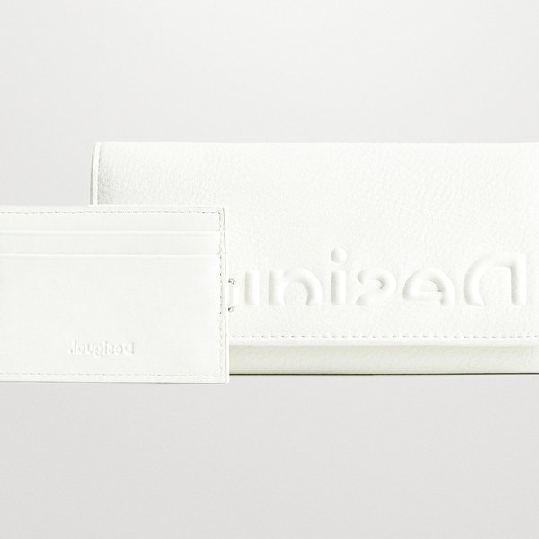 Desigual Half logo mariona fehér pénztárca 22SAYP10-1021