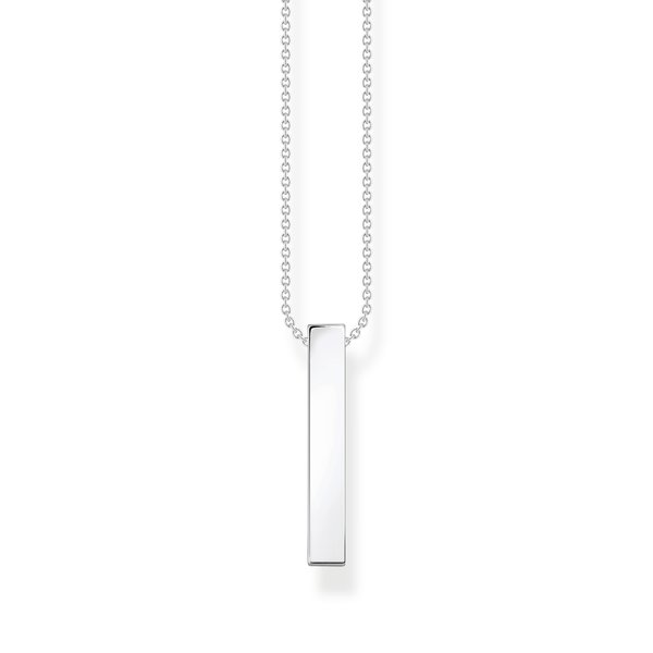 Thomas Sabo Színes csiszolt köves ezüst nyaklánc KE2113-166-7-L45V