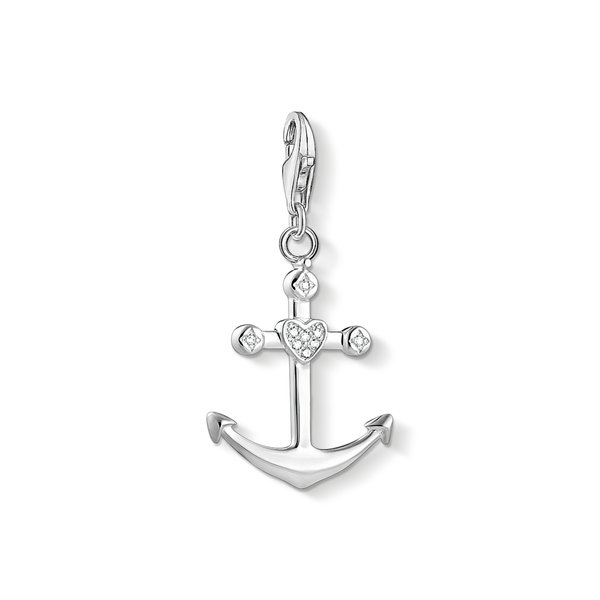 Thomas Sabo Horgony szivecskével ezüst charm 1731-051-14