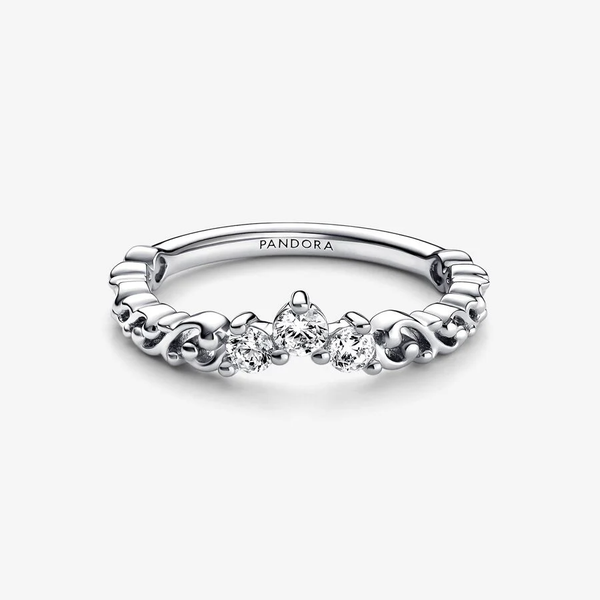 Pandora ékszer Fejedelmi tiara ezüst gyűrű 