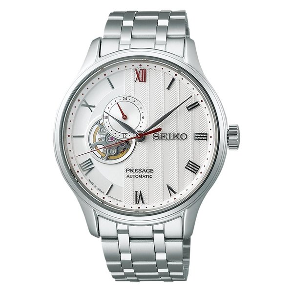 Seiko Presage Zen Garden skeleton számlapos férfi óra SSA443J1