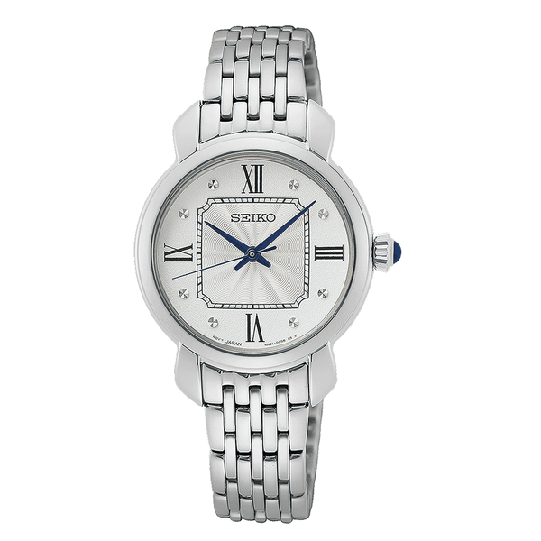 Seiko SEIKO ezüst színű fémcsatos női óra SUR497P1