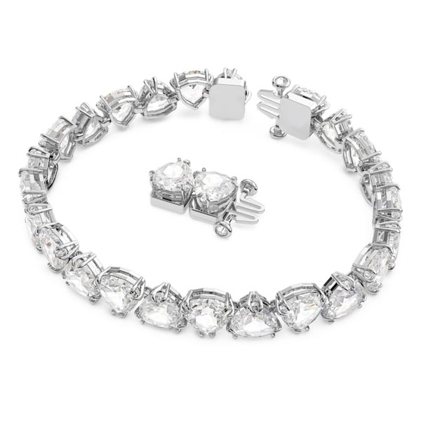 Swarovski Millenia triliáns csiszolású ezüst színű karkötő 5622451