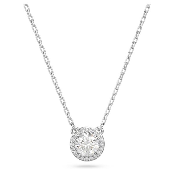 Swarovski Constella ezüst színű nyaklánc apró kristályokkal 5636264
