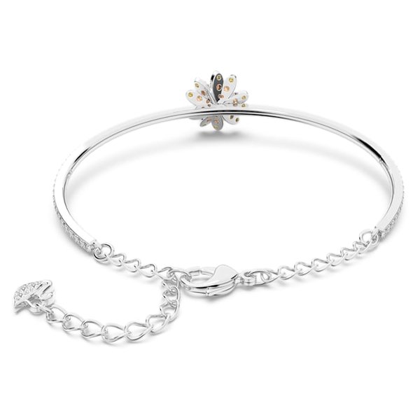 Swarovski Örök virág ezüst színű karperec sárga kristályokkal 5642890