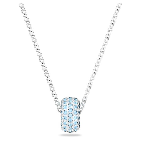 Swarovski Stone ezüst színű nyaklánc kék kristállyal 5642886