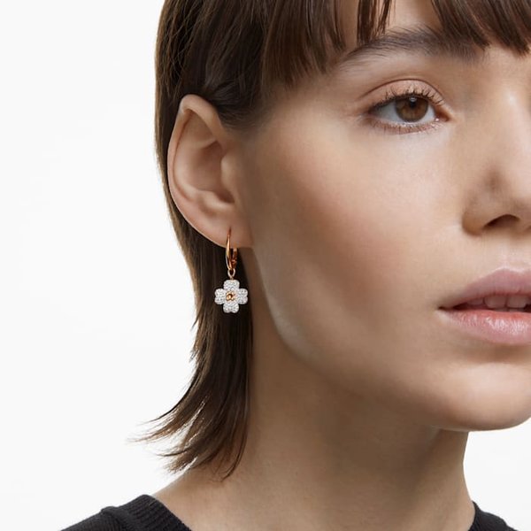 Swarovski Latisha rozé fülbevaló kristályokkal 5636517