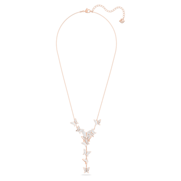 Swarovski Lilia rozé pillangós Y nyaklánc 5636419