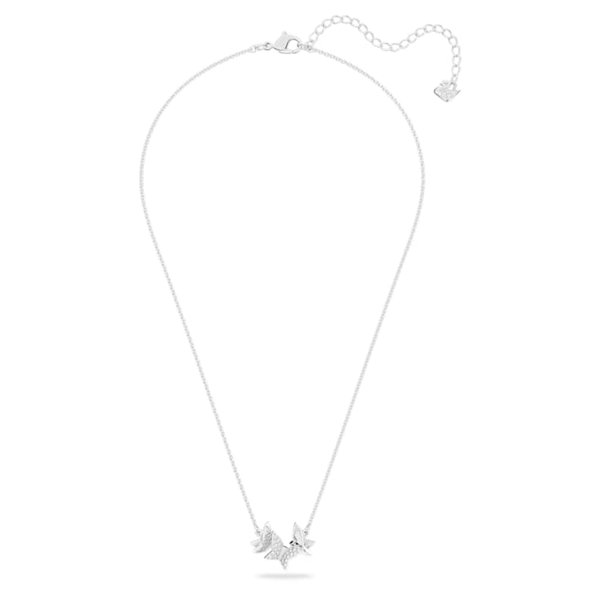 Swarovski Lilia ezüst színű pillangós nyaklánc 5636421