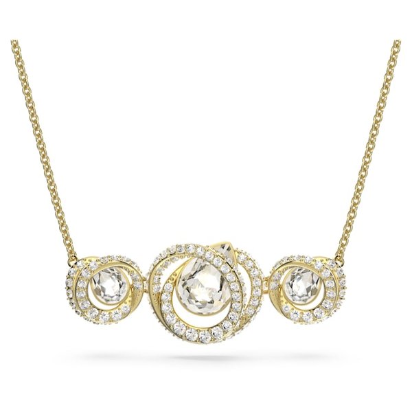 Swarovski Generation tripla arany színű nyaklánc 5636586
