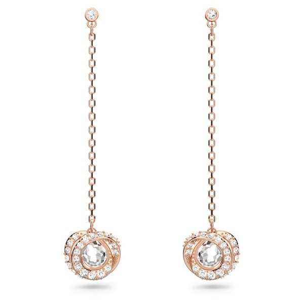 Swarovski Generation függő rozé fülbevaló 5636516