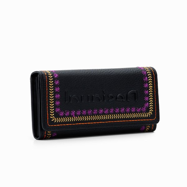 Desigual Green mariona fekete pénztárca 22WAYP22