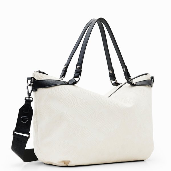 Desigual Logorama libia bézs táska 22WAXPA4-1008