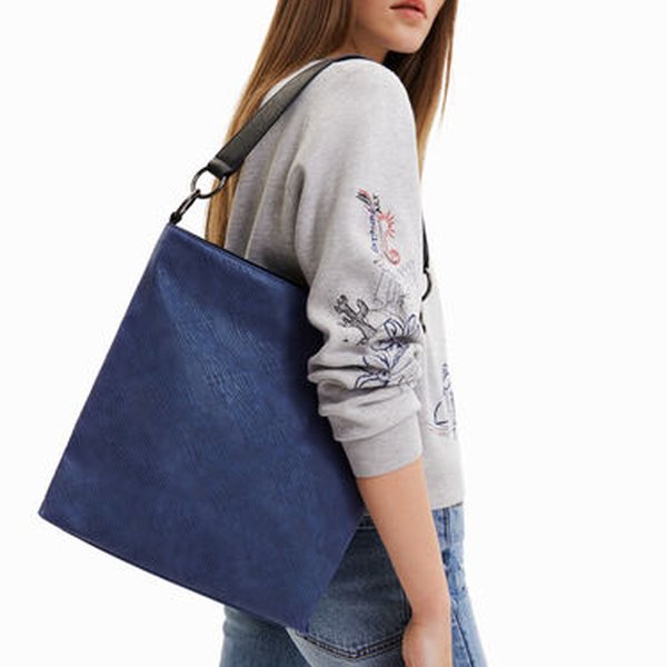 Desigual Logorama butan kék táska 22WAXPA2-5031