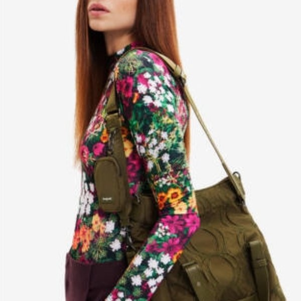 Desigual Bubbles loverty zöld táska 22WAXA76-4092