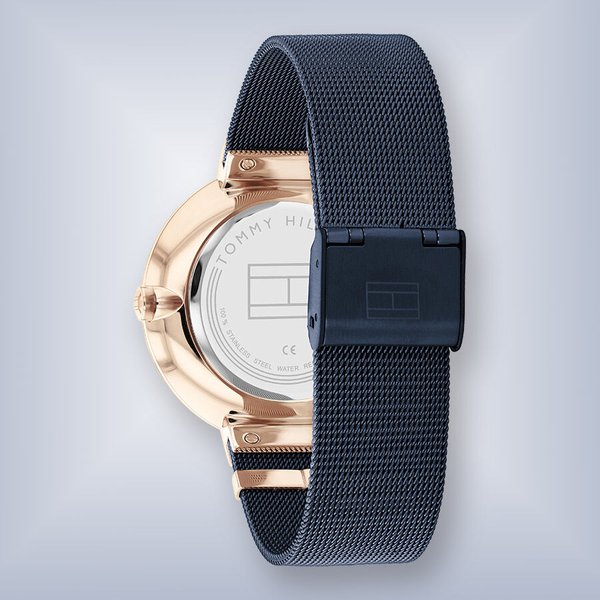Tommy Hilfiger Lídia kék rozé női óra 1782541