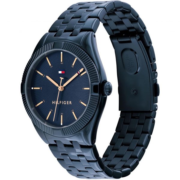 Tommy Hilfiger Rachel kék női óra rozé mutatókkal 1782552