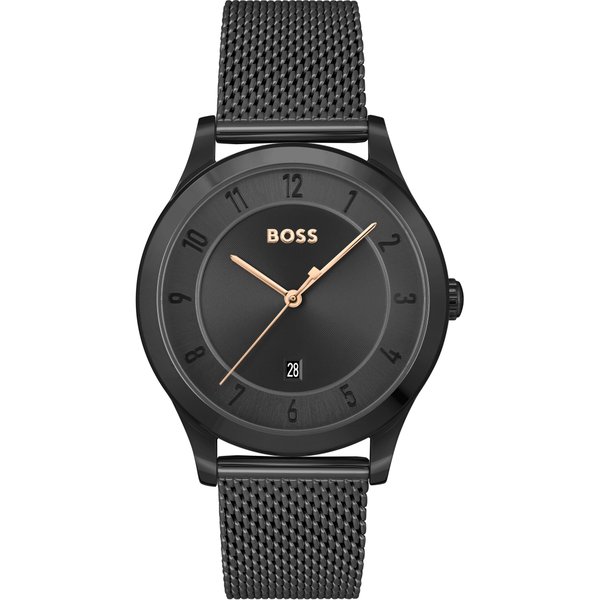 Boss Purity fekete acél férfi óra 1513986