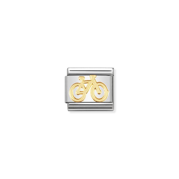Nomination Arany bicikli charm 030108-04