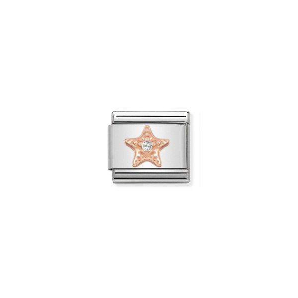 Nomination Tengeri csillag rozé charm  430305-27