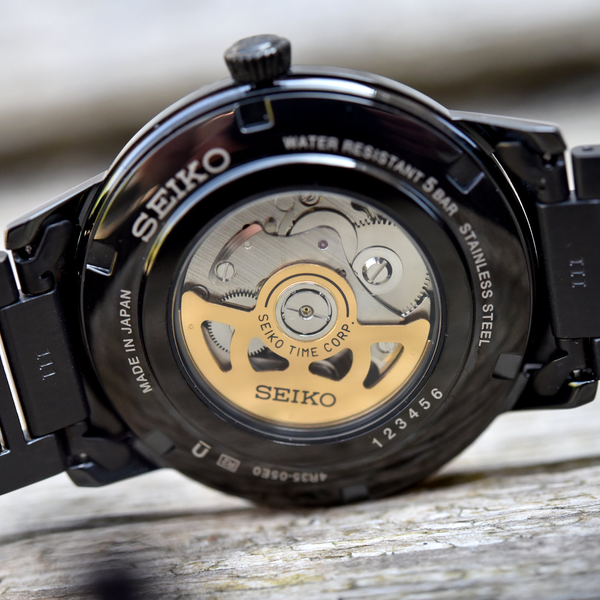 Seiko Presage Cocktail Time The Black Velvet férfi óra SRPJ15J1