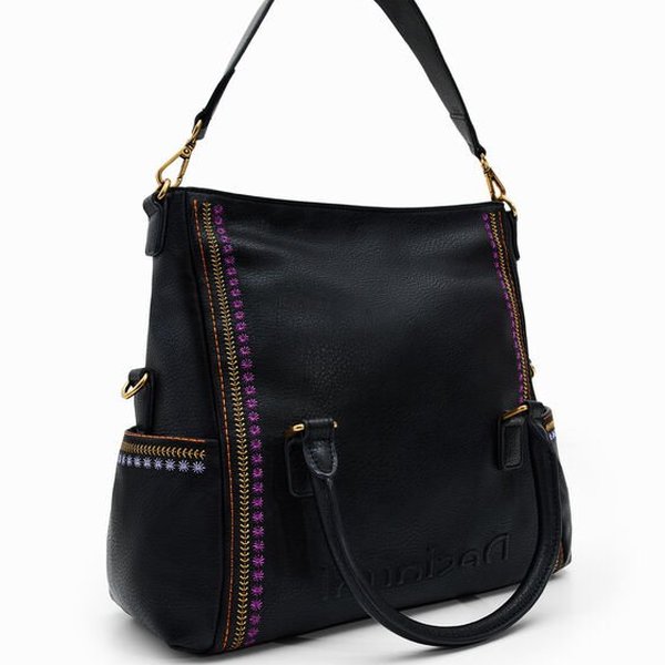 Desigual Pol green loverty fekete táska 22WAXPB6
