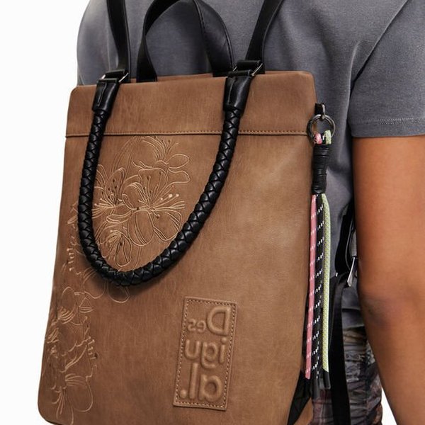 Desigual Soft nerano barna hátizsák 22WAKP21/6011
