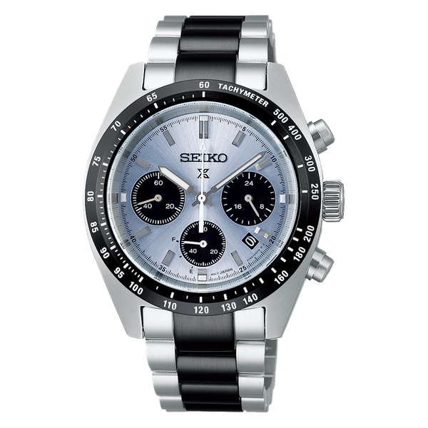 Seiko Prospex Speedtimer solar kronográf 'Crystal Trophy' Limited Edition férfi óra SSC909P1