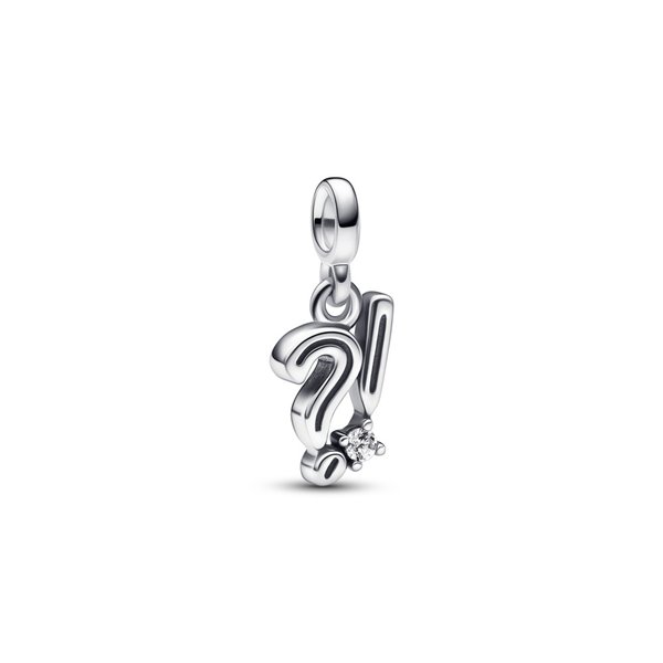 Pandora ékszer ME kérdő és felkiáltójel mini függő charm 792265C01