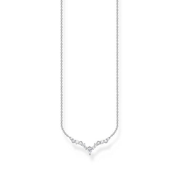 Thomas Sabo Jégkristály ezüst nyaklánc cirkóniával KE2172-051-14-L45v