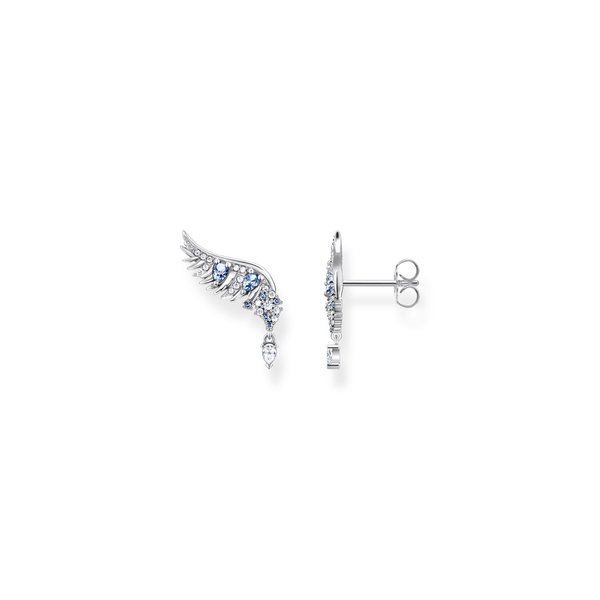 Thomas Sabo  Főnix szárny ezüst fülbevaló kék kővel H2247-644-1