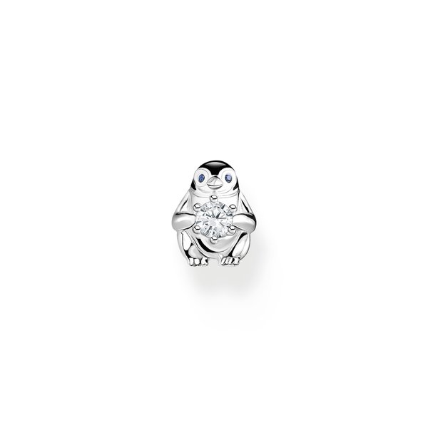 Thomas Sabo Fél pár pingvin és hógolyó ezüst fülbevaló H2258-041-7