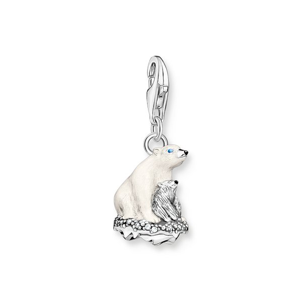 Thomas Sabo Jegesmedve és bocsa ezüst charm 1911-691-7