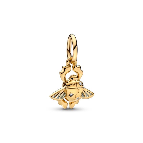 Pandora ékszer Disney Aladdin scarabeus shine charm 762345C01