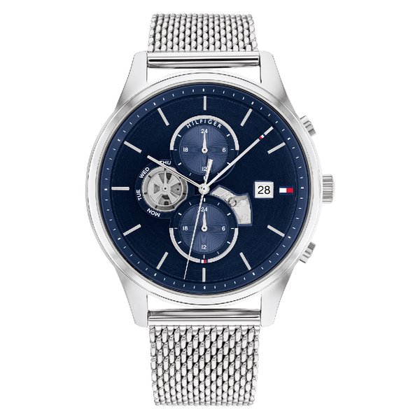 Tommy Hilfiger Weston ezüst színű férfi óra 1710504