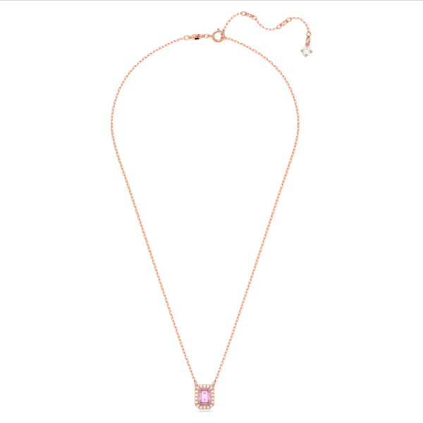 Swarovski Millenia rozé színű nyaklánc rózsaszín kristállyal 5640291