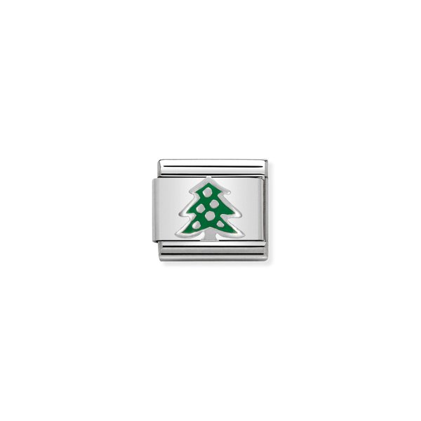 Nomination Ezüst fenyőfa charm 330204-08