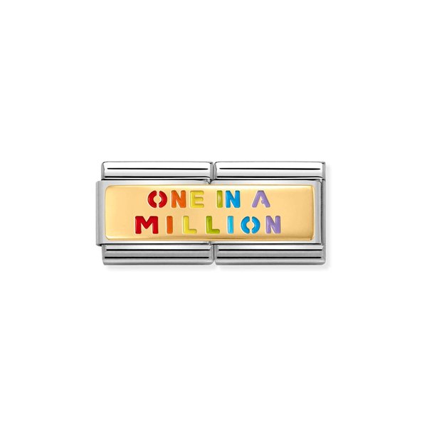Nomination One in a milliom arany charm 030720-06