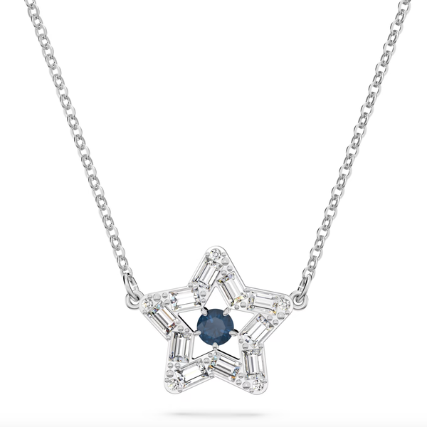 Swarovski Stella csillag nyaklánc kék kristállyal 5639186
