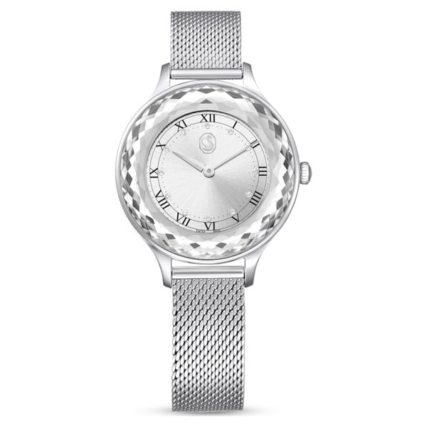 Swarovski Octea Nova ezüst színű női óra kristállyal 5650039