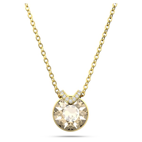 Swarovski Bella V medál arany színű nyaklánc arany kristállyal 5662091