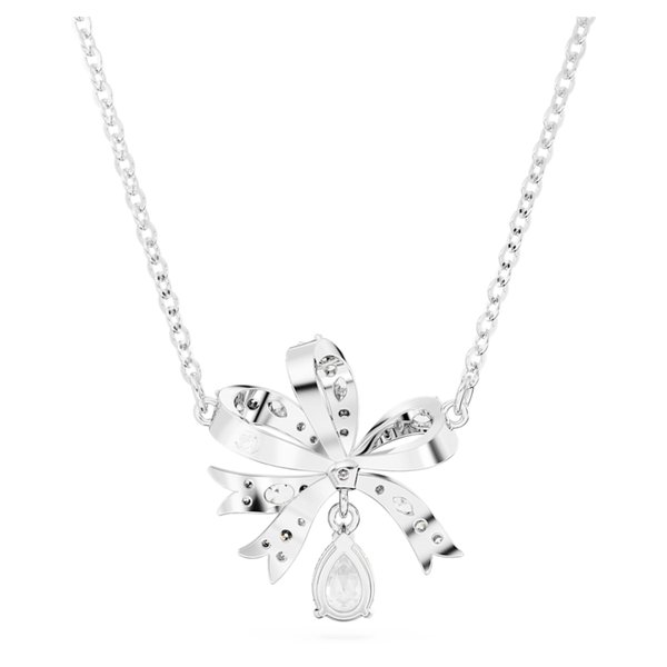 Swarovski Volta ezüst színű nyaklánc kristály masni medállal 5647583