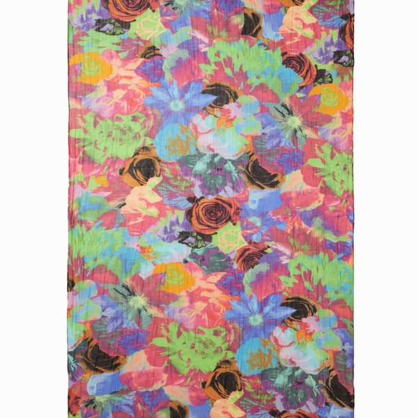 Desigual Metaflower virágos sál 23SAWA04