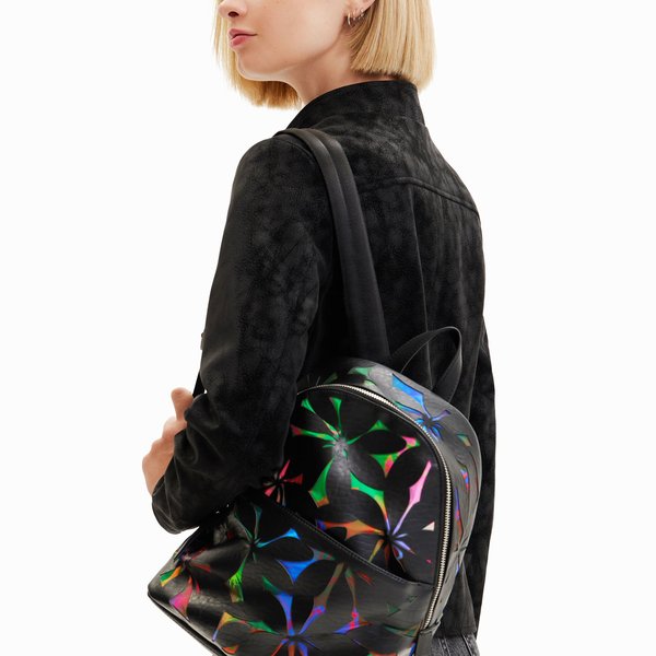 Desigual Onyx mombasa mini fekete hátizsák 23SAKP23/2000