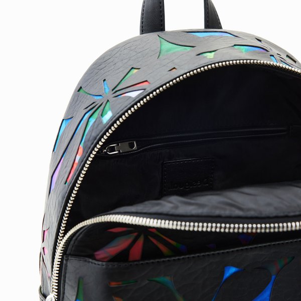 Desigual Onyx mombasa mini fekete hátizsák 23SAKP23/2000