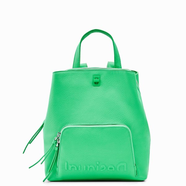 Desigual Half logo sumy mini zöld hátizsák 23SAKP08/4000