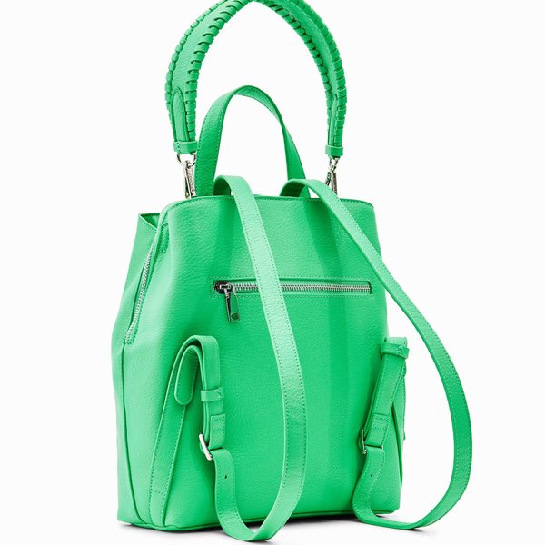 Desigual Half logo sumy mini zöld hátizsák 23SAKP08/4000