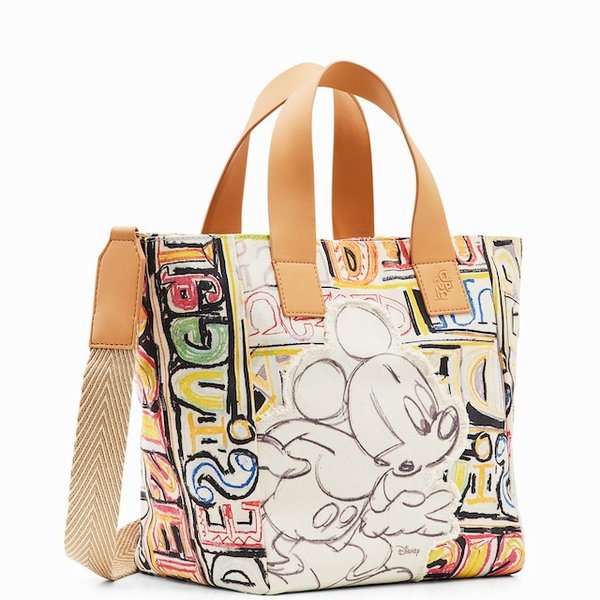 Desigual Mickey lettering valdivia mintás táska  23SAXA41