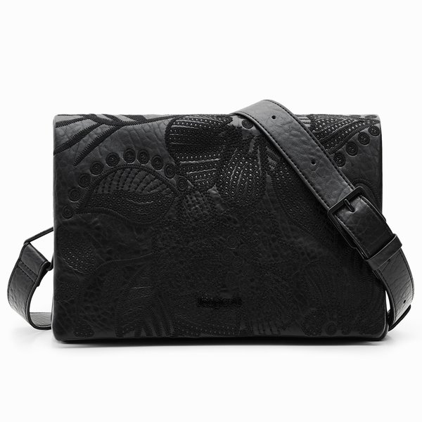 Desigual Alpha dortmund flap fekete táska 23SAXP95/2000